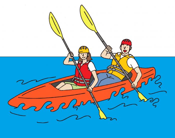 kayaking