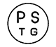 PSTGマーク○型