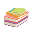 図書資料室のイラスト