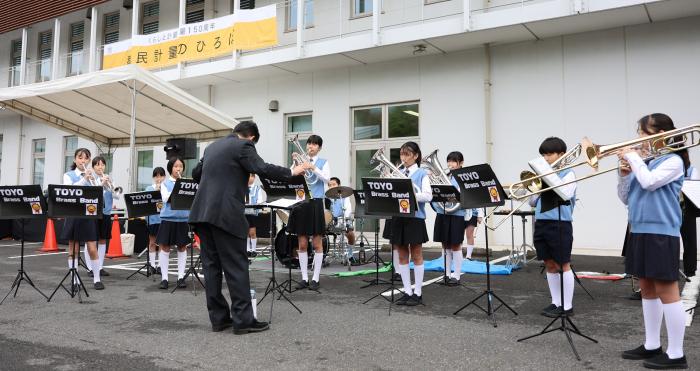 東陽小学校金管バンド