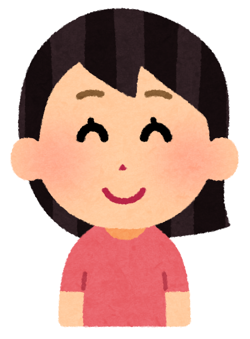 質問者（笑顔）